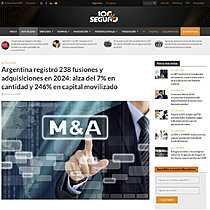 Argentina registr� 238 fusiones y adquisiciones en 2024: alza del 7% en cantidad y 246% en capital movilizado